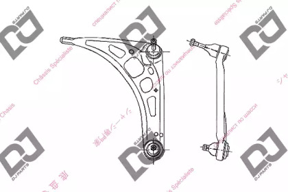 Рычаг независимой подвески колеса DJ PARTS DA1144